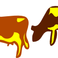 striscia mucche