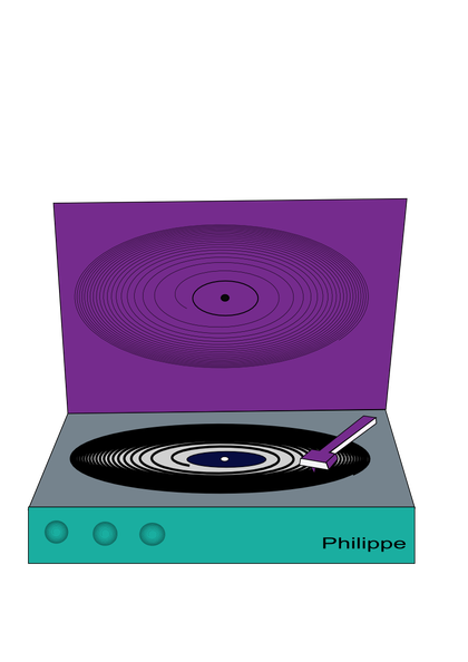 vinyl disc philippe coli 01