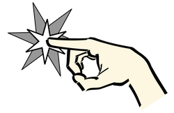 pointing hand susan park 01