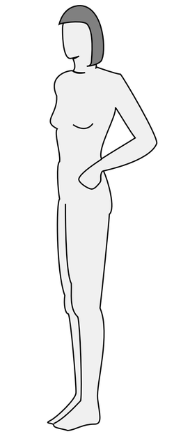 silhouette female 1