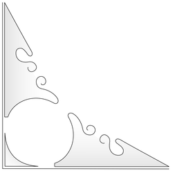 flourish three lower left corner 01