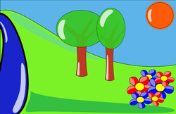 landscape near the river 01