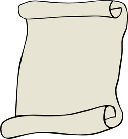 parchment paper portrai 