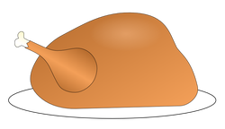 turkey on platter 01