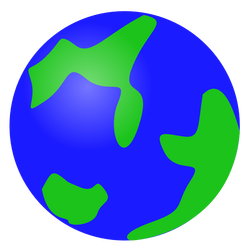 svg globe green