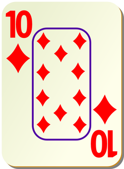 bordered d 10
