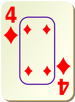 bordered d 4