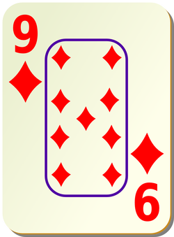 bordered d 9