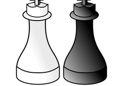 black and white kings d r