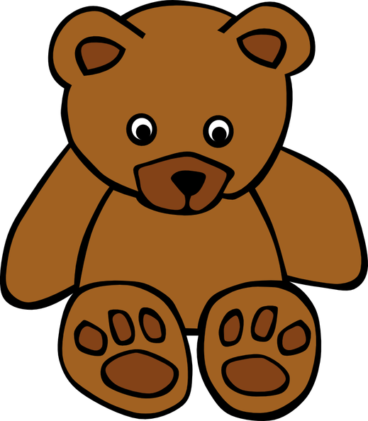 simple teddy bear gerald 01