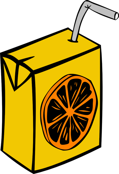 orange juice box