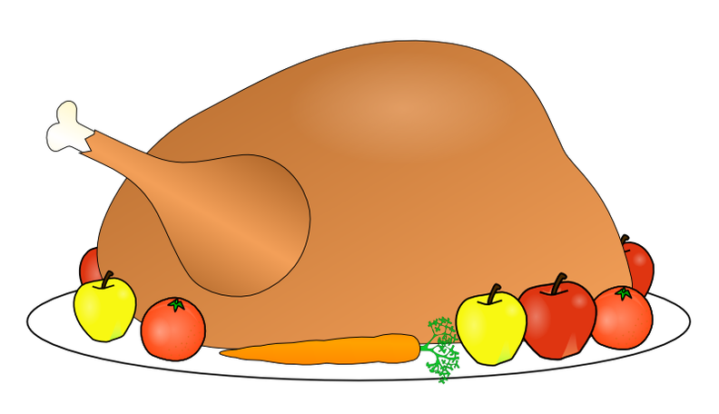 turkey platter 01 with fruit and vegitables 01