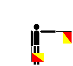 semaphore foxtrot