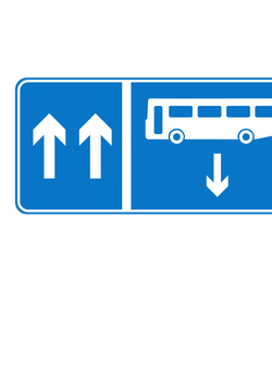bus opposite