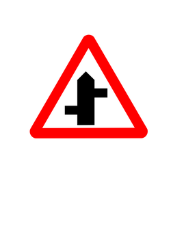 staggered