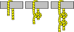 knot two half hitch