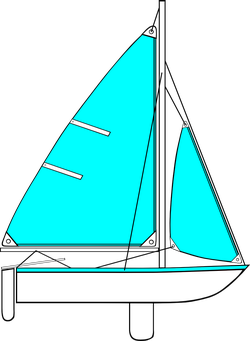 sailboat illustration