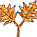 foglie arancioni