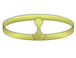 simple crown with one r 01