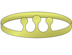 simple crown with three 01