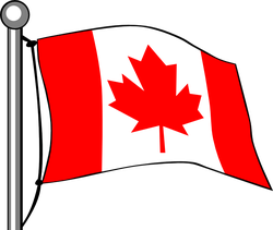 canada flag ganson